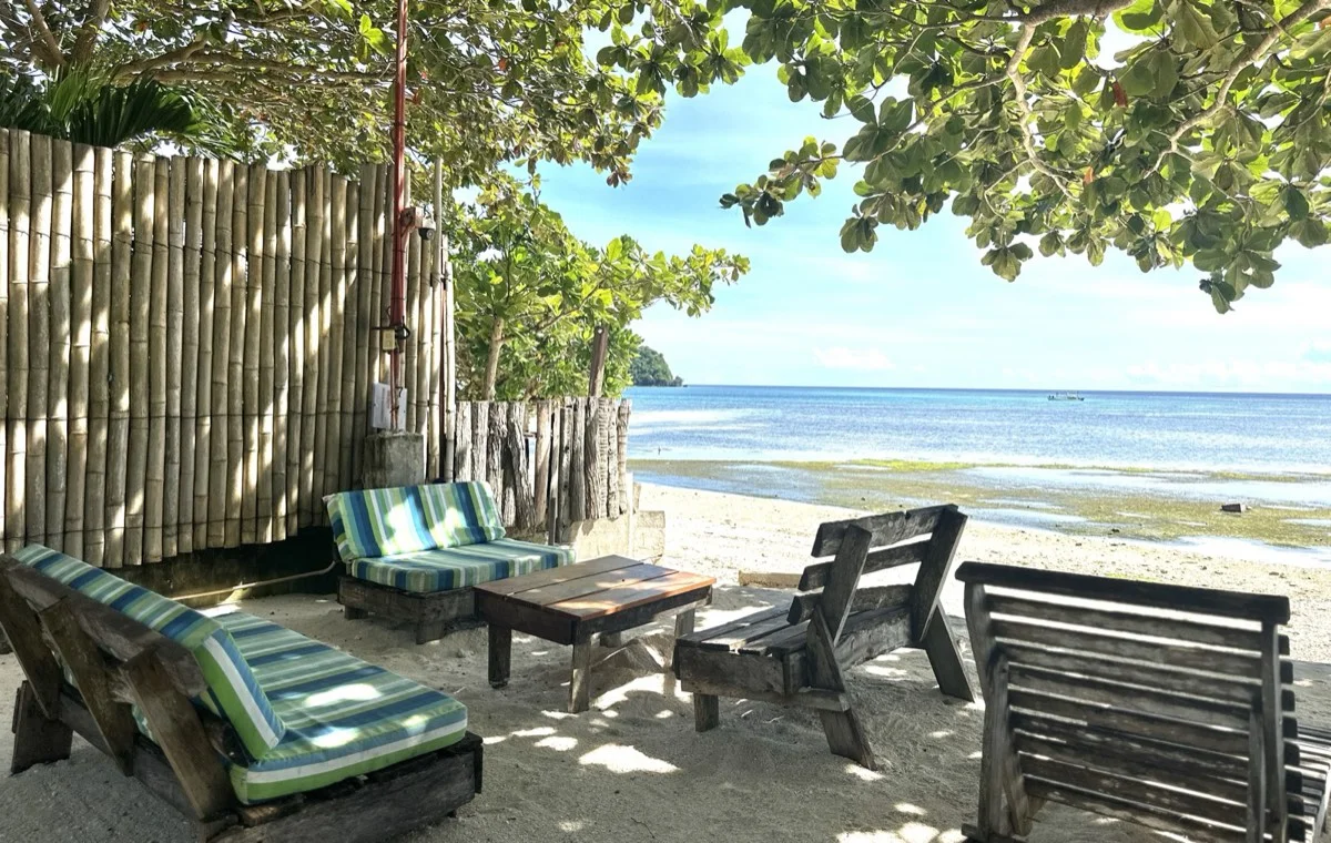 Camping at Sabas Beach