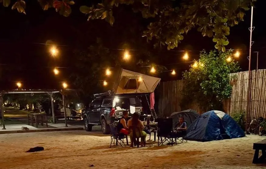 Beautiful scenery at Sabas Beach & Campsite