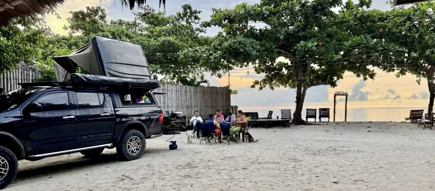 Tropical paradise at Sabas Beach