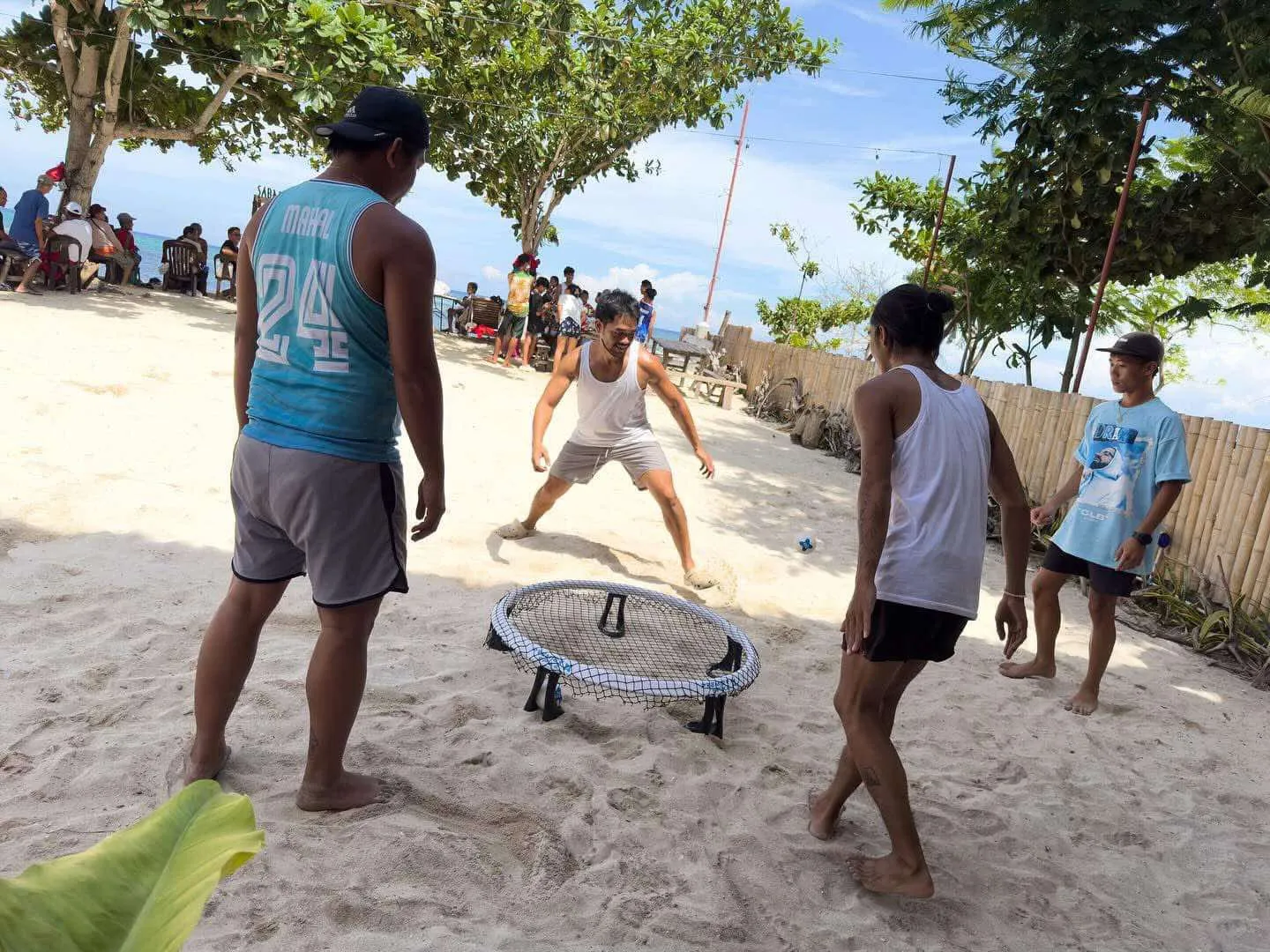 Relaxing moments at Sabas Beach